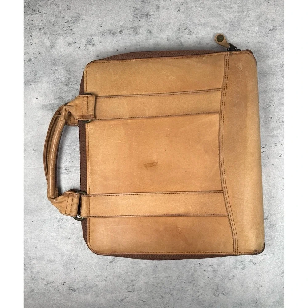 Vintage Franklin Covey leather planner